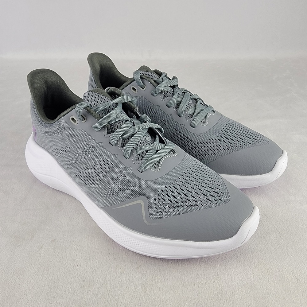 FJ Flex Women's Golf Shoes Gray Purple Lightweight Athletic Sneakers Spikeless 6